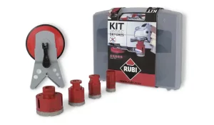 RUBI DRYGRES Sada diamantových koruniek v kufri (Ref. 50917)