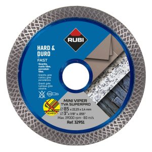 RUBI Diamantový kotúč TVA 85 SUPERPRO MINI VIPER na tvrdé materiály (Ref. 32951)