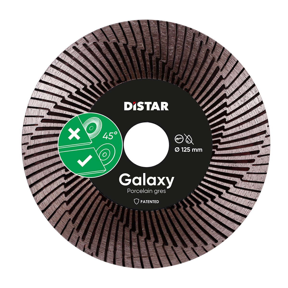 DISTAR Diamantový kotúč GALAXY 125/22,23 mm – na Jolly hrany (Ref. 11120159100)
